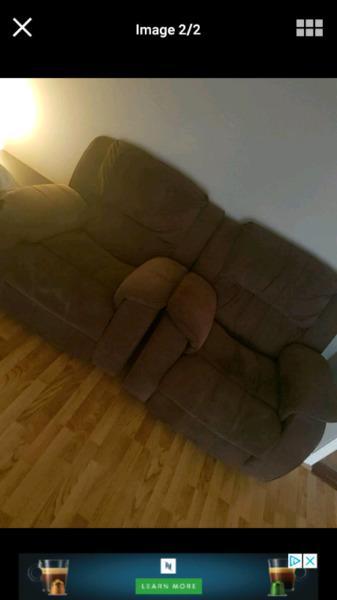 2 recliners for sale