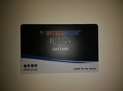 Elverys Intersport - €50 Gift Voucher