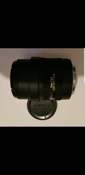 Digital CANON fit Sigma 10 mm Fisheye lens