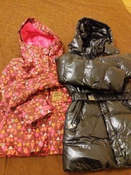 2 girls winter coats - Age 6