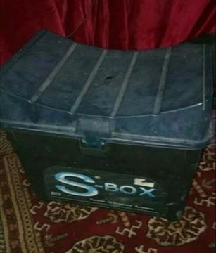 Seat box and tackle box for fishing