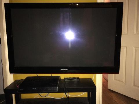 52 inch TV-excellent condition