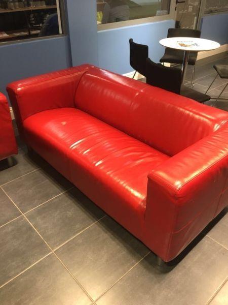Modern Red Couches For Sale