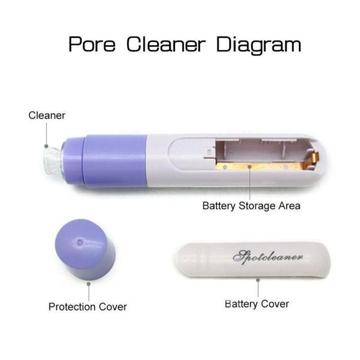 Electric facial pore suction spot cleaner blackhead remover acne pimple cleanser lifting firming