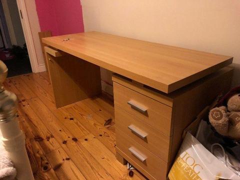 Computer Desk & Drawers