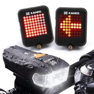 Xanes sfl 01 600 lm xpg +2 LED bicycle german standard smart sensor warning light waterproof bike