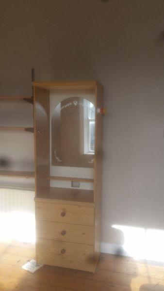 3 Drawer Dressing Table With Mirror