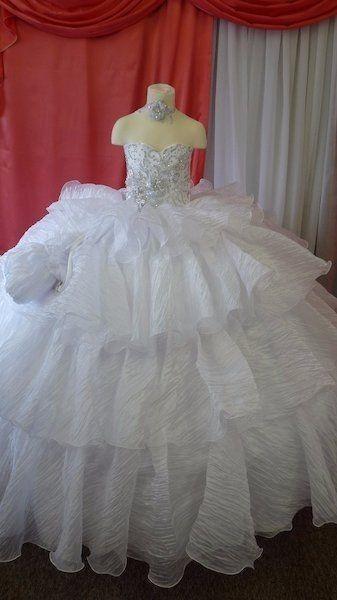 Big communion dresses and baptism outfits