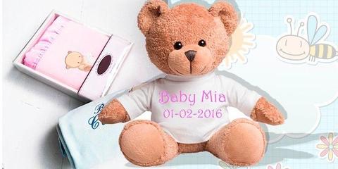 Buy the best Personalised Embroidered Teddy Bear @ Personalised Celebrate It!