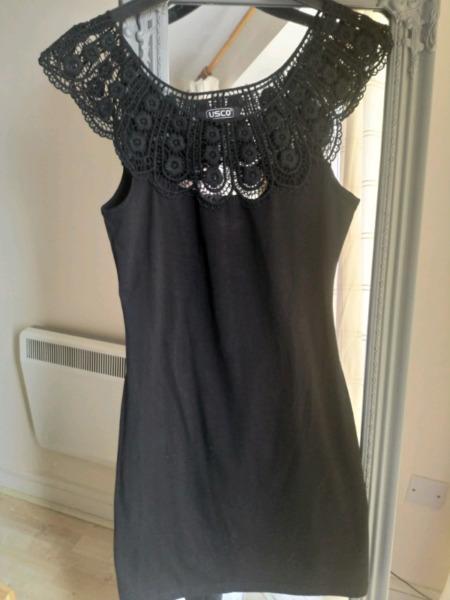 Women, USCO black dress, size 10