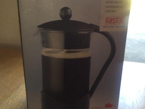 Brand new cafetière