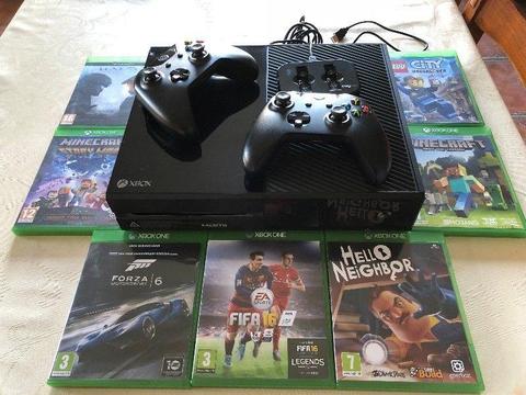 Xbox One with games & accessories