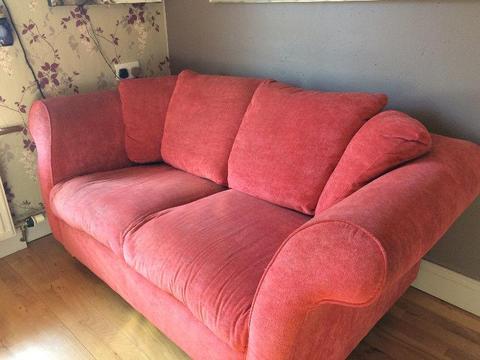 2-Seater Red Sofa - FREE