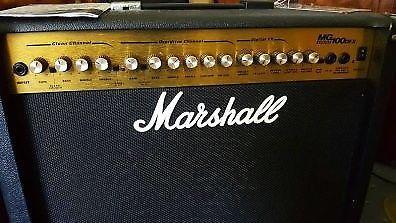 Marshall AMP 100 watt MG 100 DFX