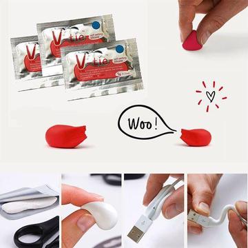 3 pcs v tie kt057 glue 5 colours almighty DIY fixing silicone rubber repair tools