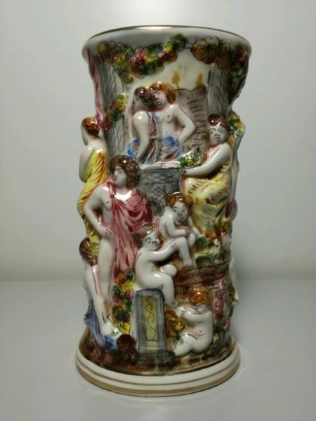 Vintage capodimonte vase