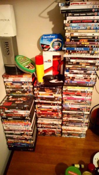 150 DVDS FOR SALE