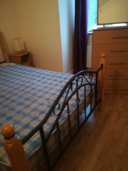 Double and single bed frames