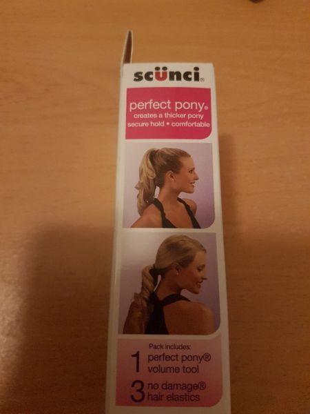 Scunci Perfect Pony- Create the look Thicker Pony