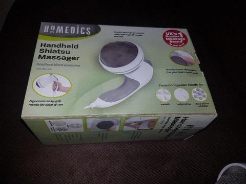 Handheld Shiatsu Massager / soothes tired muscles/ Great condition!