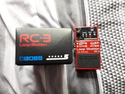 Boss RC-3 Loop Station Effects Peda