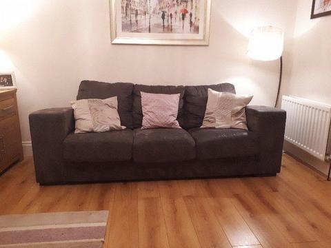 3 and 2 seater sofas - collection only