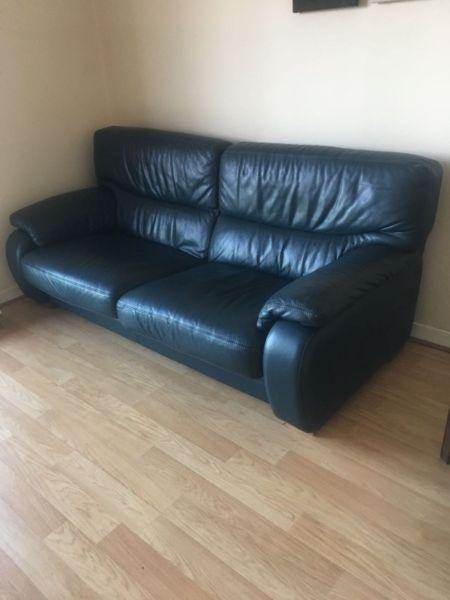 Genuine Italian Leather couch