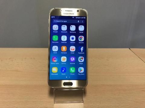 SALE Samsung Galaxy S6 64GB in GOLD Unlocked to ANY Network