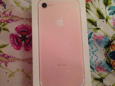 Iphone 7 rose gold 32gb