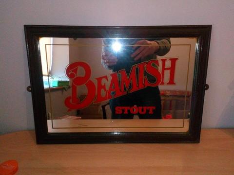 Beamish xxx stout mirror