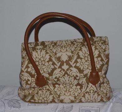 vintage canvas bag