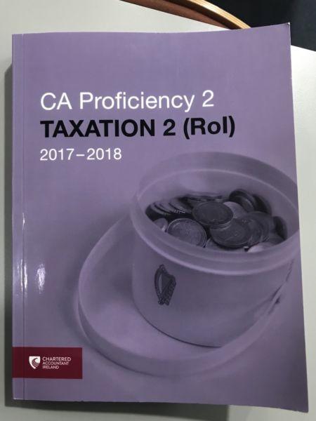 CA Proficiency 2 Taxation 2