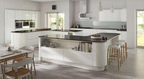 Quality Handleless Gloss Kitchens Multiple Colours Available (All In Stock)
