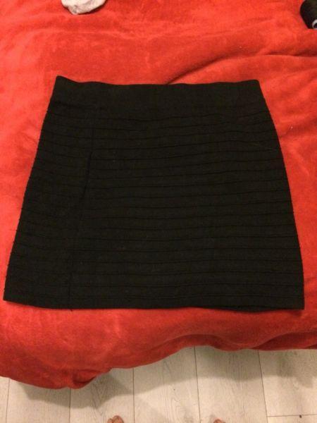 Ribbed skirt