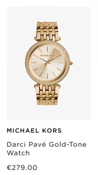 Michael Kors watch