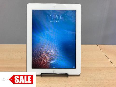 Apple iPad 2nd Generation 16GB Storage WiFi Only Silver White Good Condition