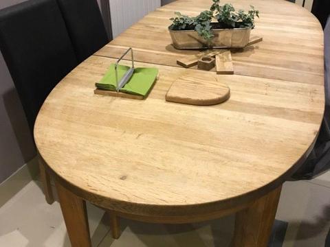 Large oval kitchen table