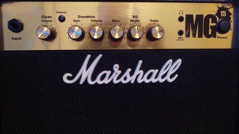 Marshall MG15-E Electric Guitar Combo Amplifier