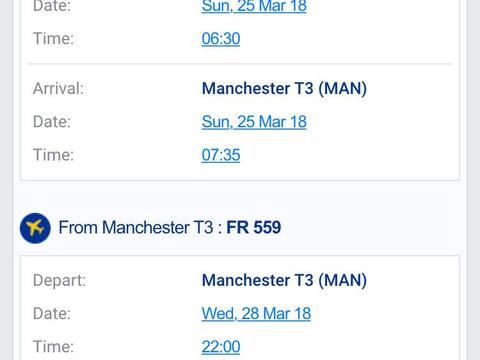 2 to Manchester tickets return