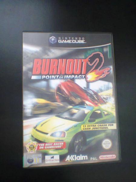 Burnout 2 Point of Impact (Gamecube) (Wii)
