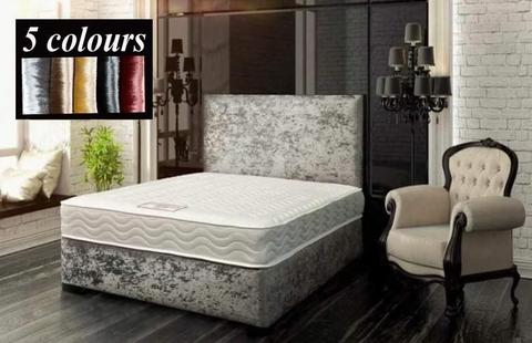 Full complete VELVET BEDS with deluxe mattress