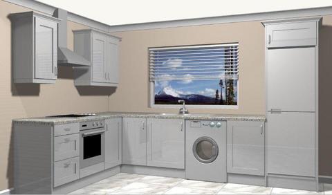 Quality Smooth Painted Kitchens Multiple Colours Available (All In Stock)