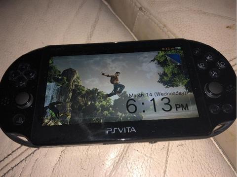 PS Vita slim + game for sale
