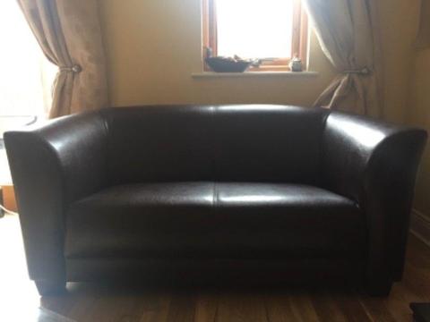 2 seater couch + FREE 3 seater (needs some repair)