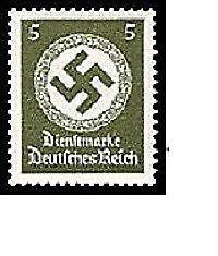 Genuine WW2 NAZI Germany 3rd Reich Stamp