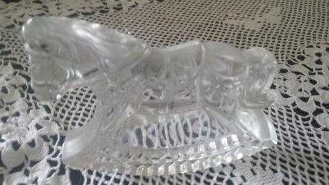 New real Waterford crystal rocking horse stamped