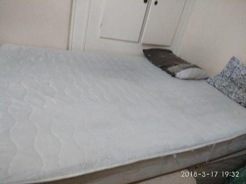 Mattress for sale and it is free if you take along bottom boxes with it