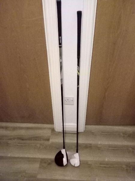 Taylormade m2 and RBZ 3 wood tour edition