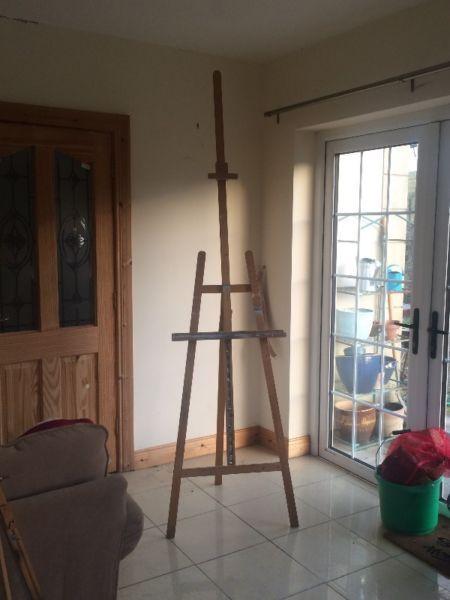Large Painting Easel - Second Hand