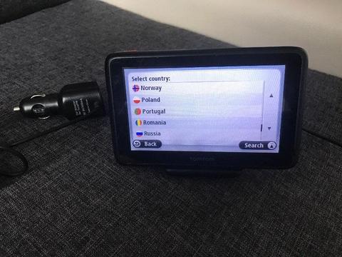 TomTom PRO 7150 car sat nav - Europe map